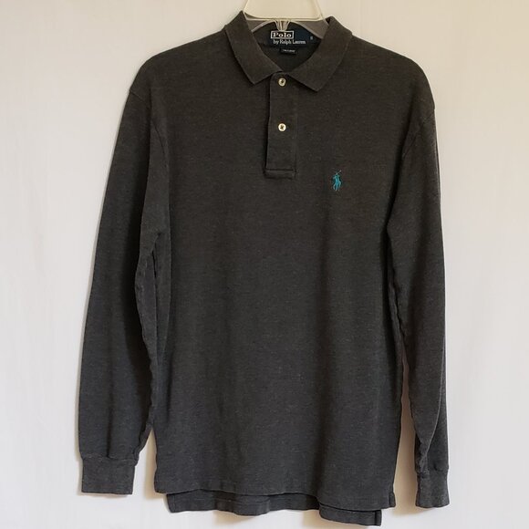 Polo Ralph Lauren Other - Polo Ralph Lauren Gray Mens Cotton Knit Shirt.  Size Small